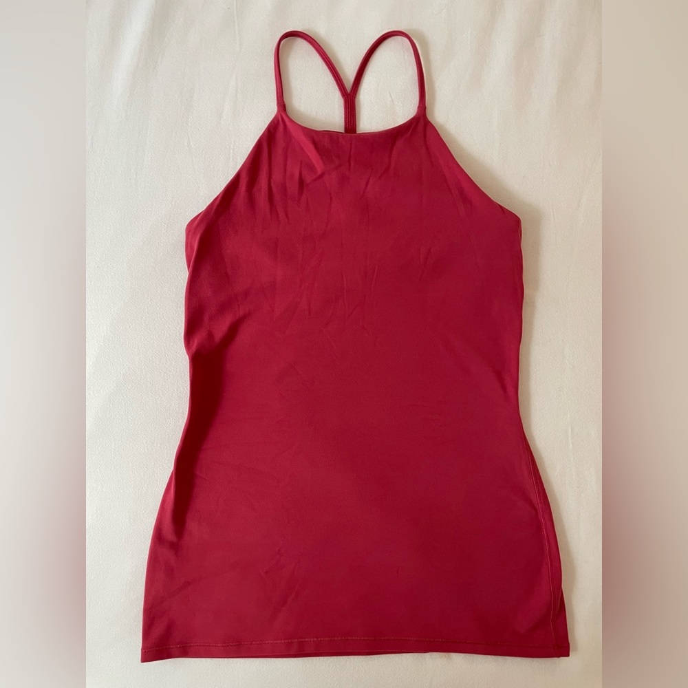 Vintage lululemon Cranberry Halter Tank Top